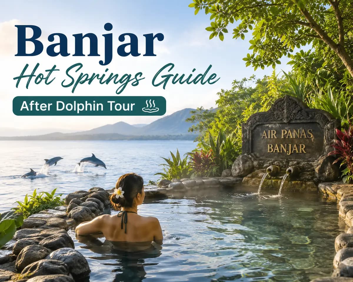 Banjar Hot Springs Guide After Dolphin Tour