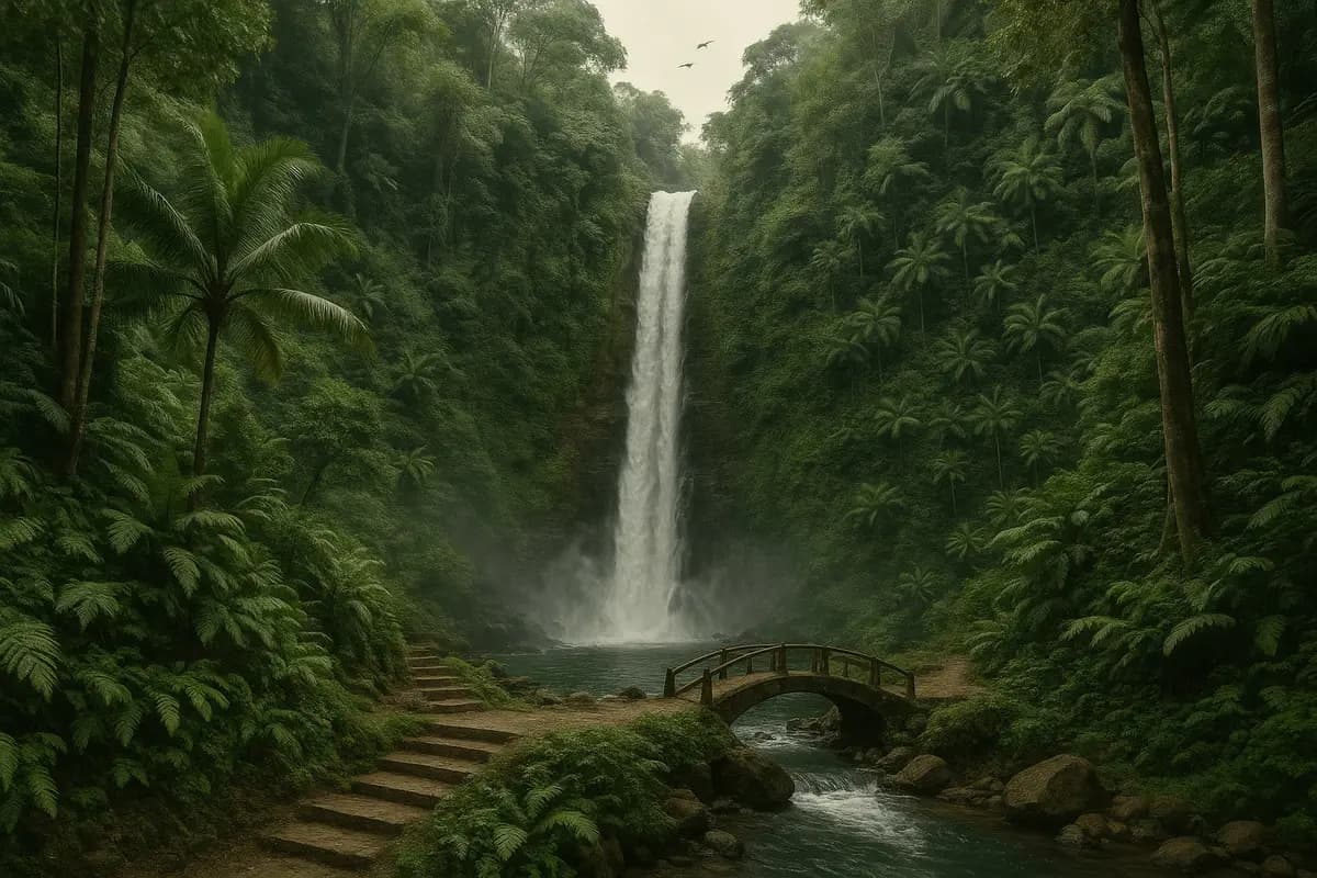 Gitgit Waterfall Bali Entrance Ticket Price