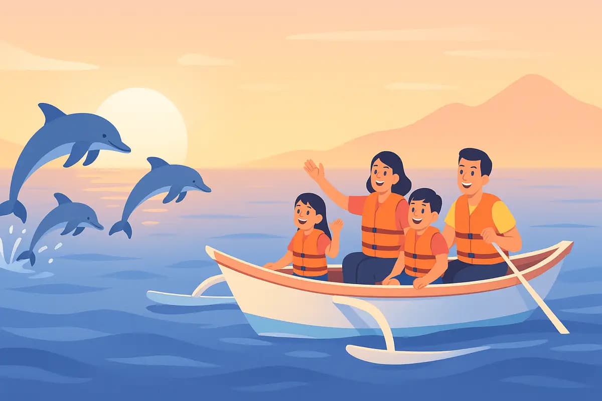 Family-Friendly Dolphin Tour in Lovina Bali