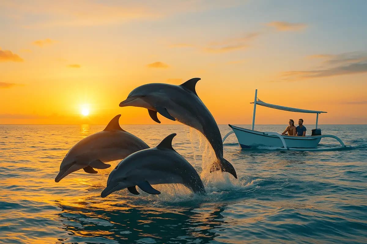 Experience the Thrill of Sunrise Dolphin Tour Lovina