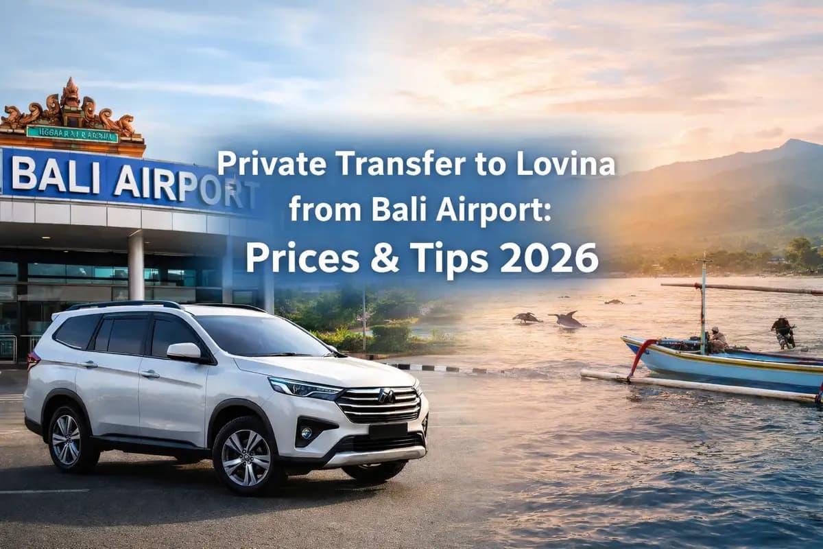 Private Transfer to Lovina from Bali Airport: Prices & Tips 2026