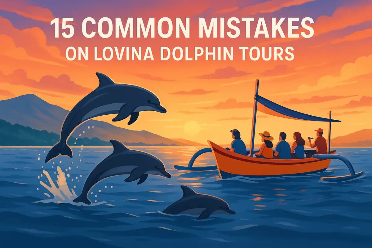 15 Common Mistakes on Lovina Dolphin Tours